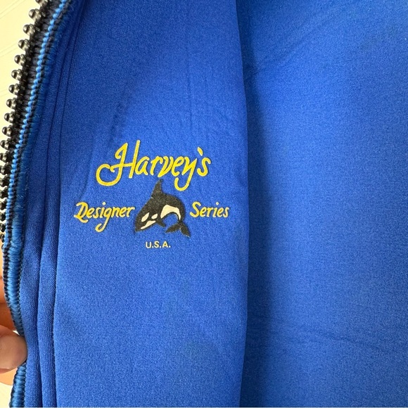 VINTAGE Harvey's Designer Series 7mil Long Wet / Diving Suit WARM USA M/L Short - Picture 5 of 16
